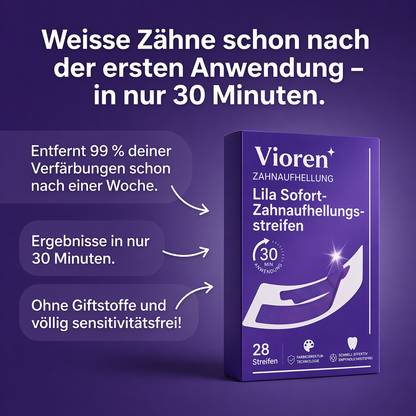 Vioren - Lila Zahnweiß-Streifen